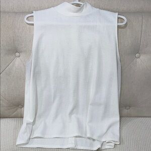 LOFT Classic White Tank Top